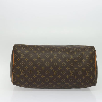Louis Vuitton Speedy Handbag Monogram Canvas, BROWN, CANVAS, Handbag