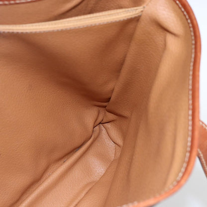 Celine Vintage Macadam Canvas and Leather, Brown, Canvas, Handbag