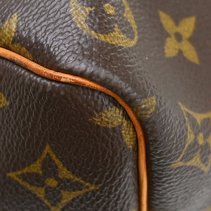 Louis Vuitton Keepall Monogram Canvas, Brown, Canvas, Travel Bag