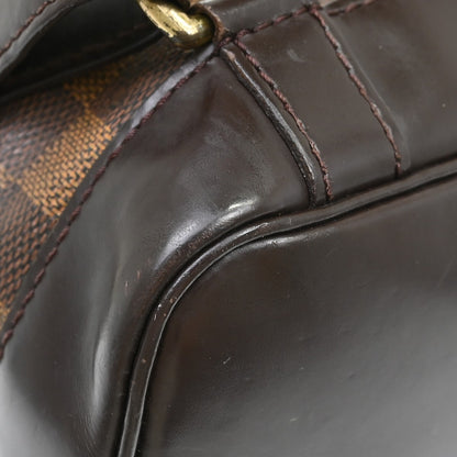 Louis Vuitton Soho Damier Ebene, Brown, Canvas, Backpack