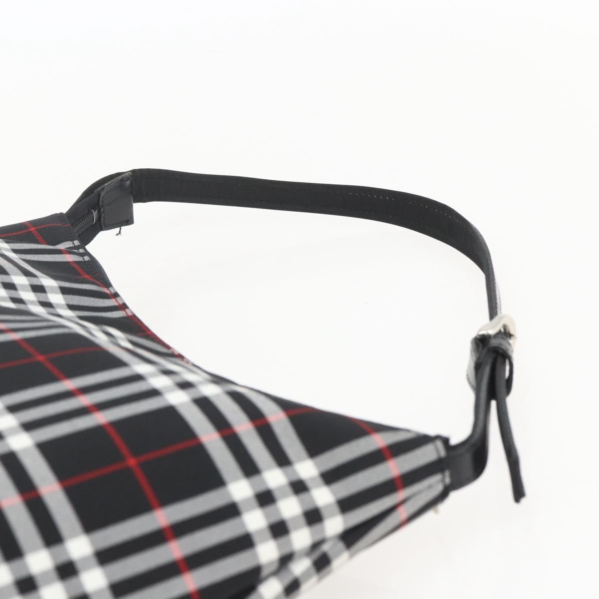 Burberry Nova Check Nylon, Black, Nylon, Handbag