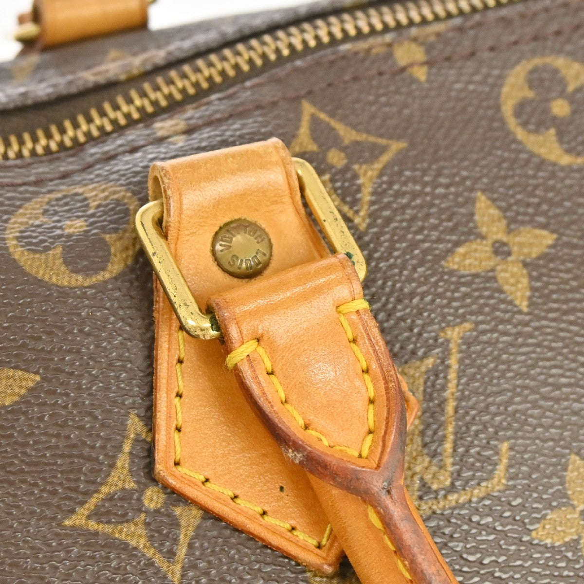 Louis Vuitton Speedy Monogram Canvas, Brown, Canvas, Handbag