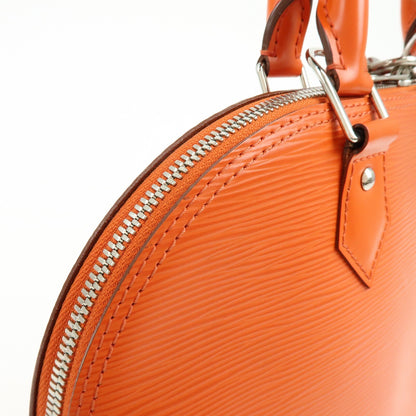 Louis Vuitton Alma Epi Leather, Orange, Leather, Handbag