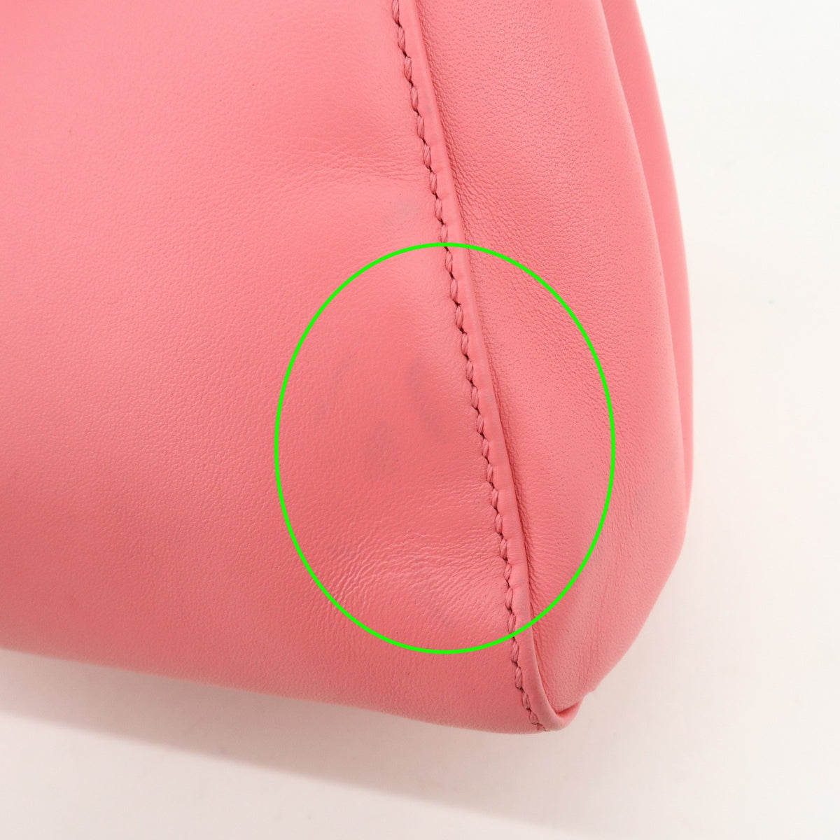 Fendi Peekaboo Leather, Pink, Leather, Handbag