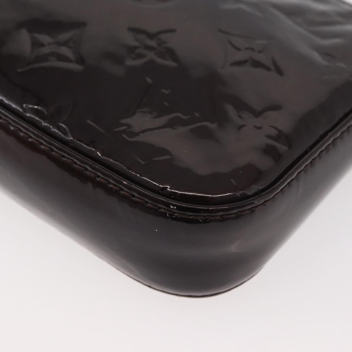 Louis Vuitton Lexington Pochette Monogram Vernis, Brown, Patent Leather, Clutch