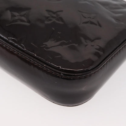 Louis Vuitton Lexington Pochette Monogram Vernis, Brown, Patent Leather, Clutch