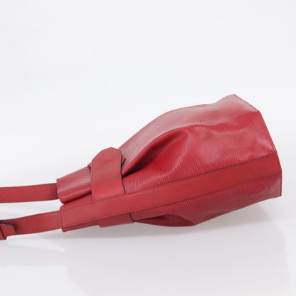 Louis Vuitton Vintage Sac d'Epaule Epi Leather, Red, Leather, Handbag