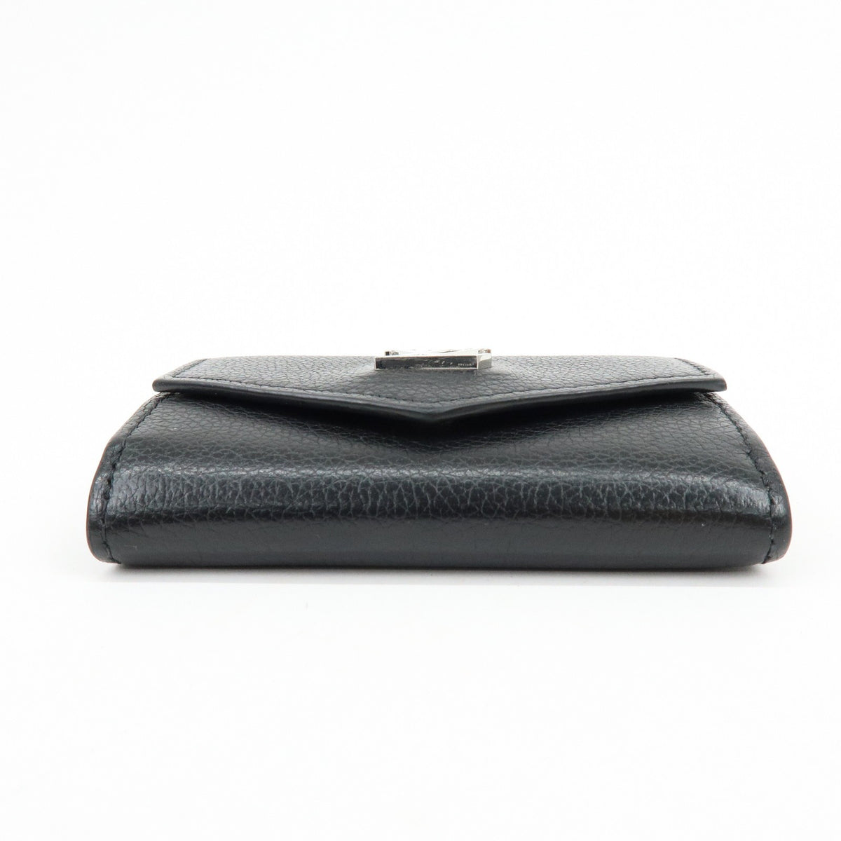 Louis Vuitton Lockmini Leather, Black, Leather, Wallet