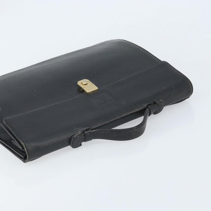 Burberry Vintage Leather, Black, Leather, Briefcase