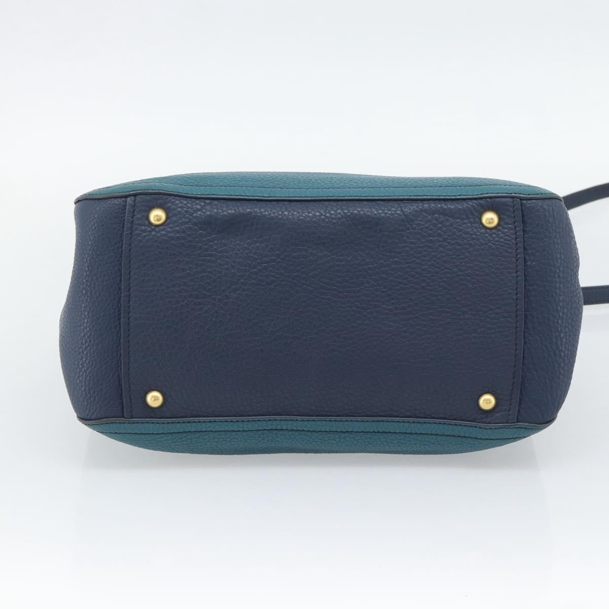 Miu Miu Vintage Leather, Green, Leather, Handbag
