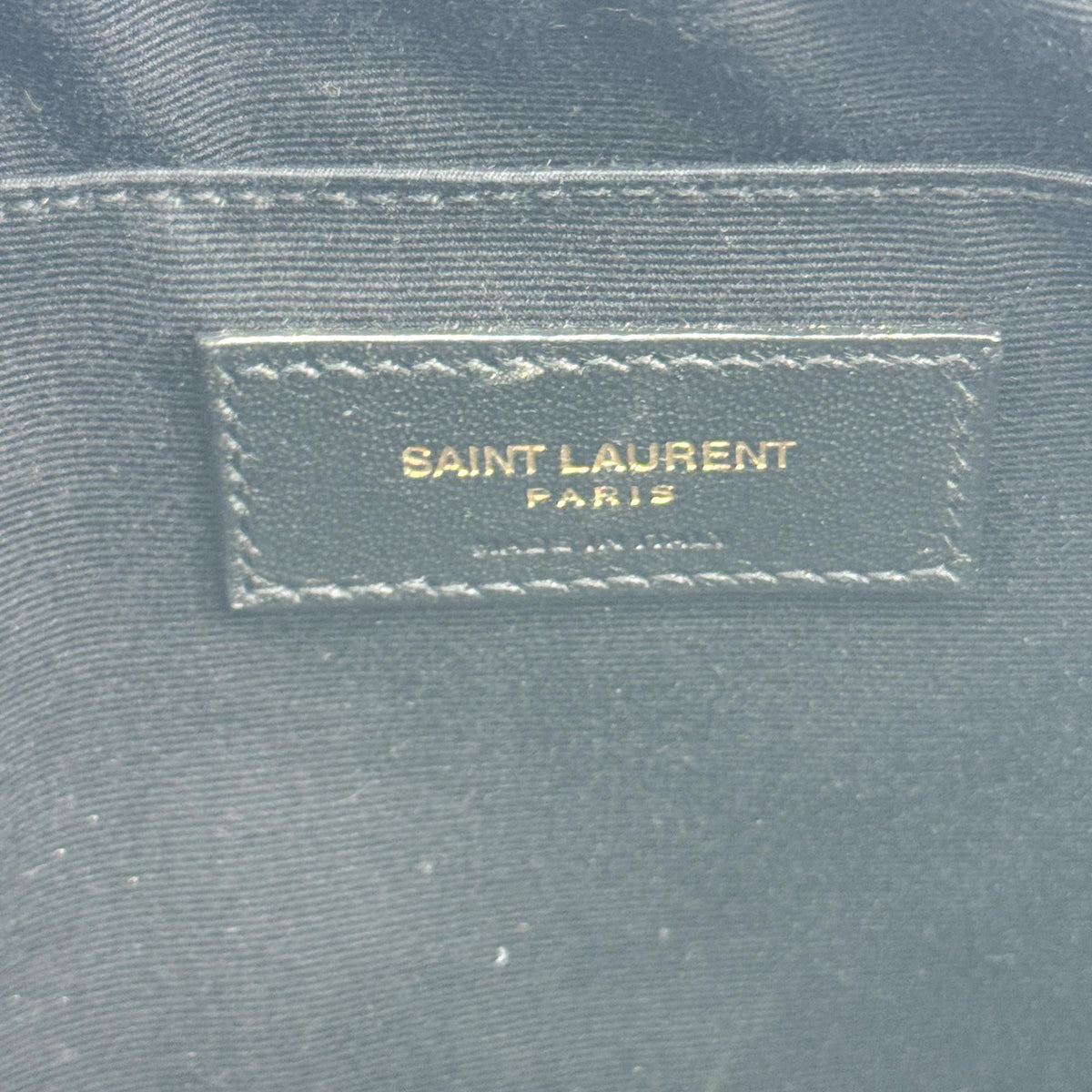 Saint Laurent Lou Camera Matelasse Chevron Leather, Black, Calfskin, Handbag