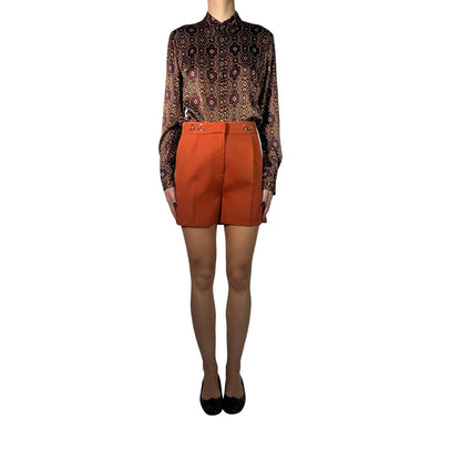 Vicolo Bit Pleat Front Trouser Shorts