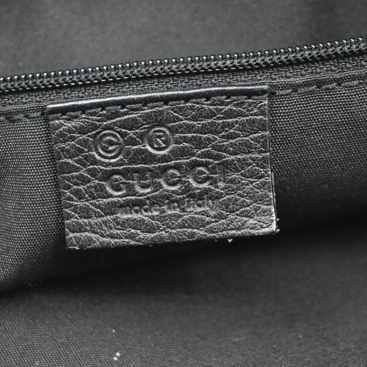 Gucci Shoulder Canvas, Black, Canvas, Shoulder Bag