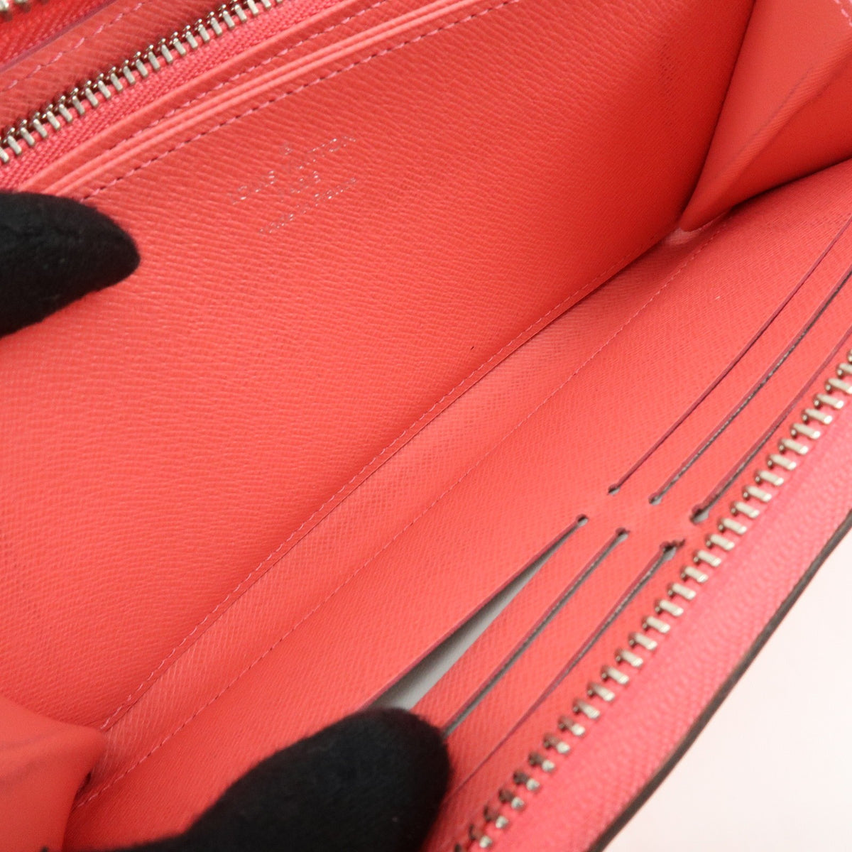 Louis Vuitton Zippy Epi Leather, Pink, Leather, Wallet