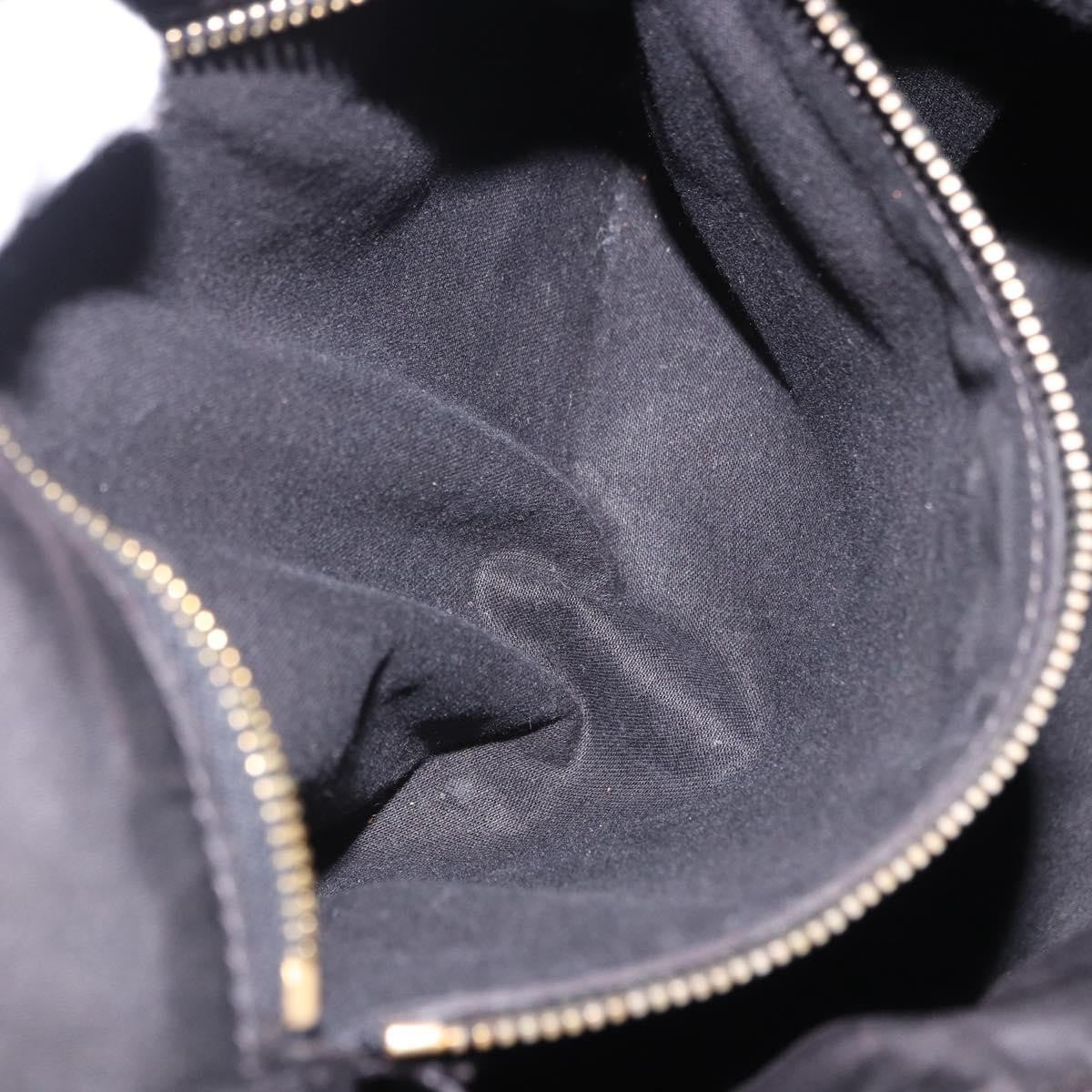 Miu Miu Zip Front Pocket Shopping Tote Leather, Black, Leather, Shoulder Bag