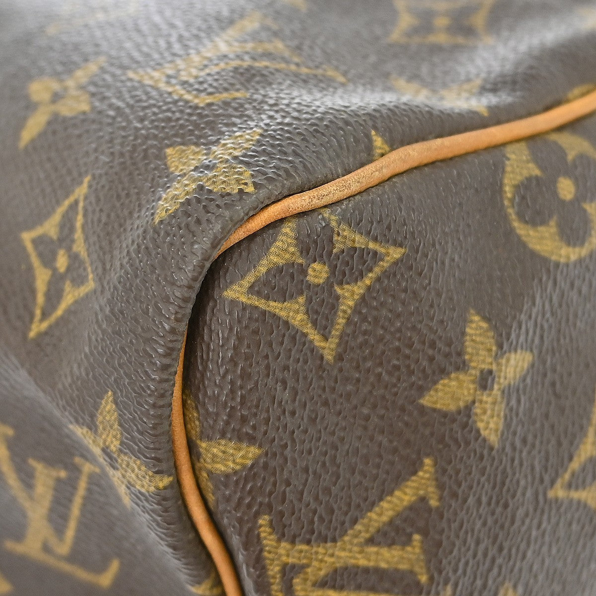 Louis Vuitton Speedy Monogram Canvas, Brown, Canvas, Handbag