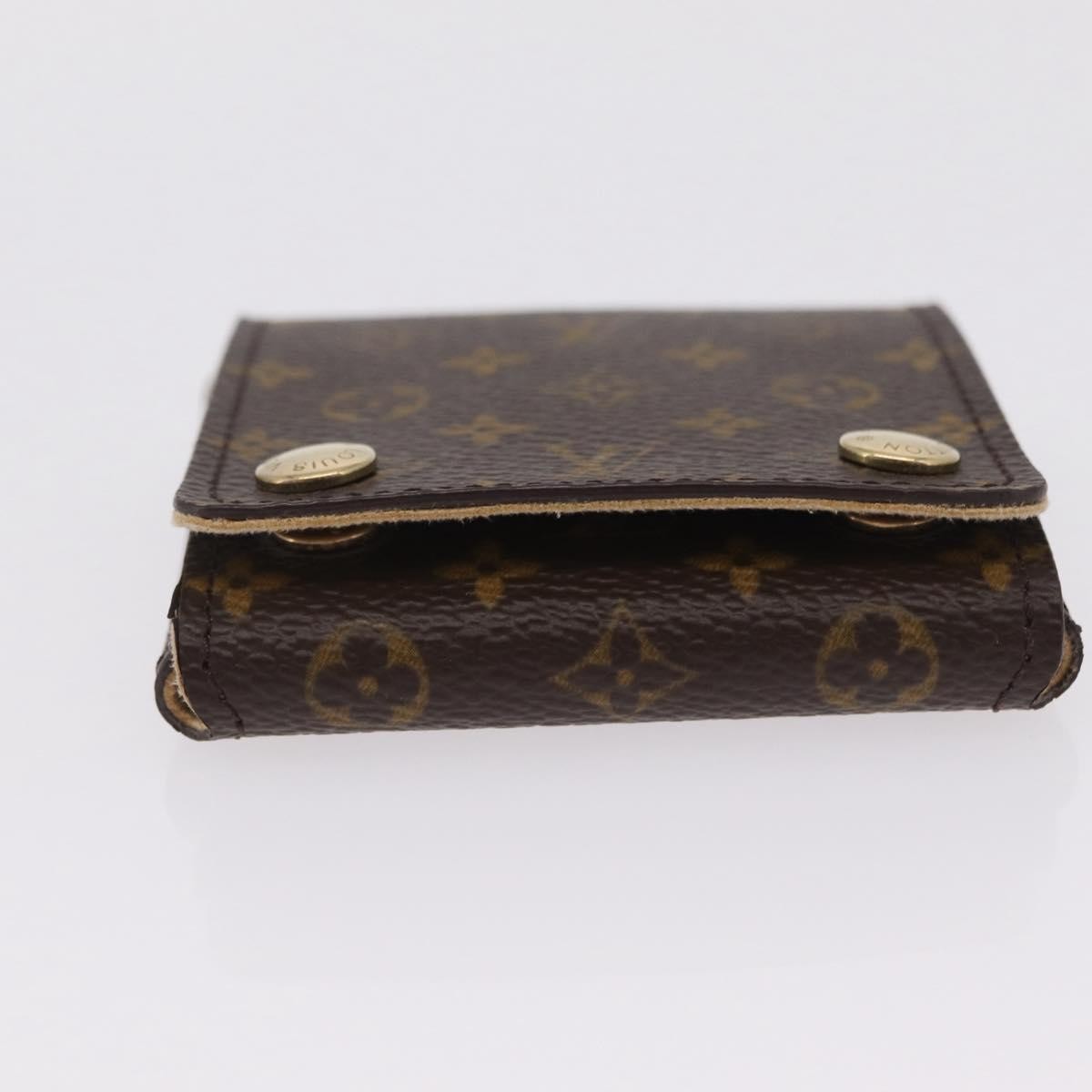 Louis Vuitton Folding Jewelry Case Monogram Canvas, Brown, Canvas, Toiletry Case