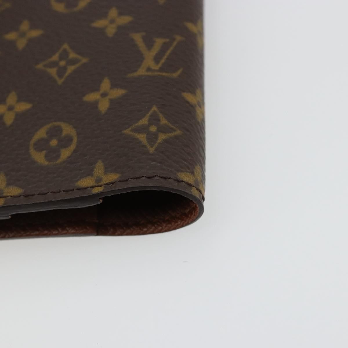 Louis Vuitton Agenda Cover Monogram Canvas, Brown, Canvas, Wallet
