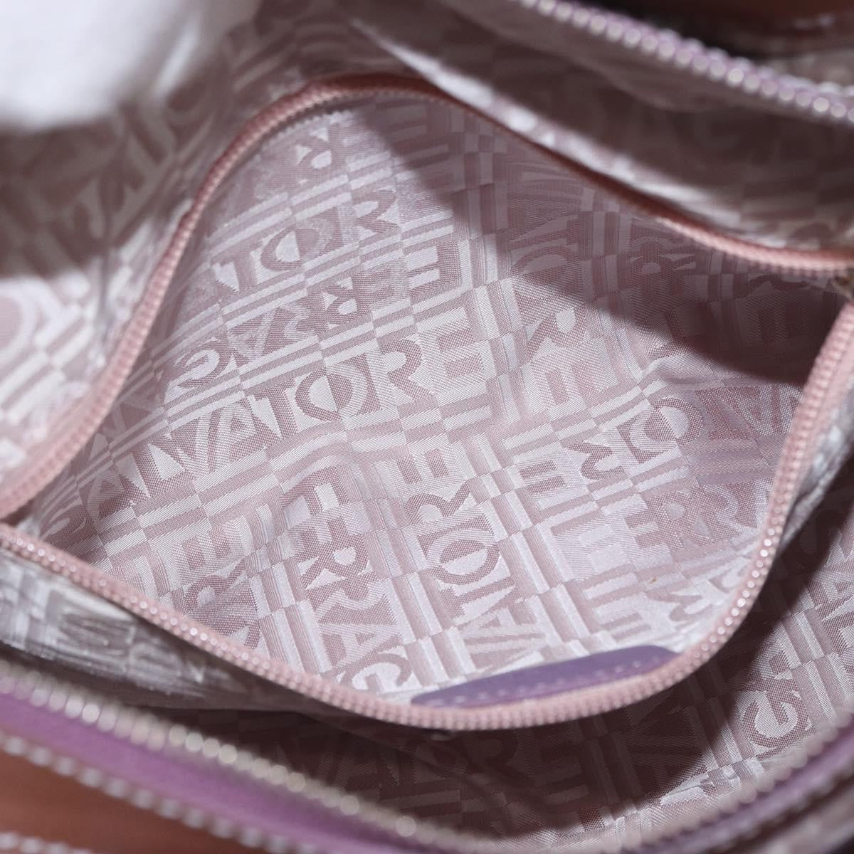 Salvatore Ferragamo Vintage Patent leather, Purple, Patent Leather, Handbag