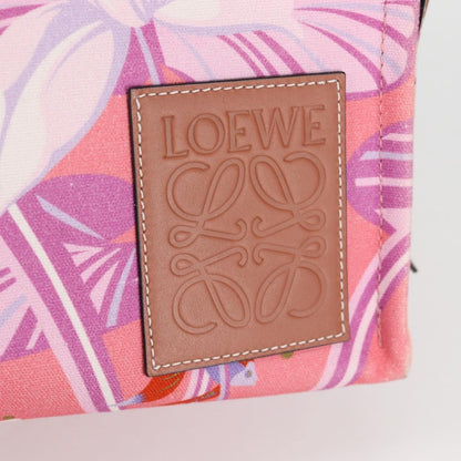 Loewe Paula's Ibiza Cushion Printed Canvas, Pink, Canvas, Tote Bag