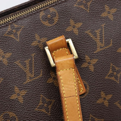 Louis Vuitton Cabas Mezzo Monogram Canvas, Brown, Canvas, Tote Bag