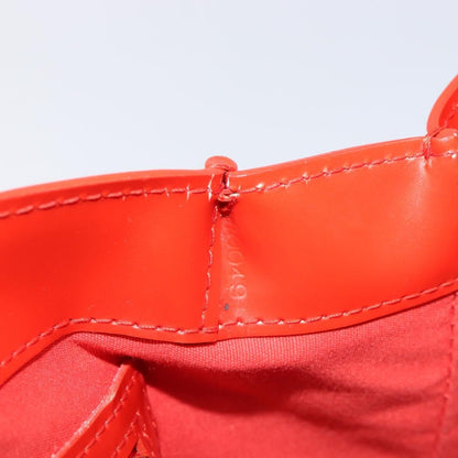 Louis Vuitton Wilshire Monogram Vernis, Orange, Patent Leather, Handbag