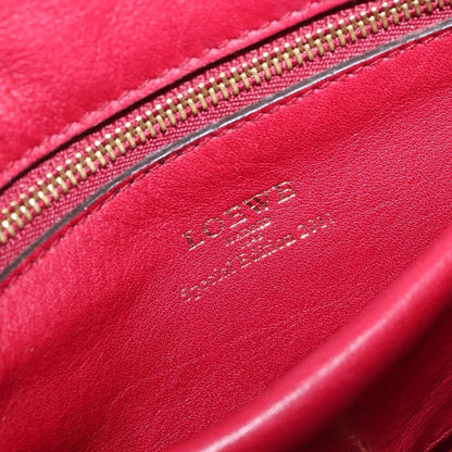 Loewe Amazona Leather, Red, Leather, Handbag