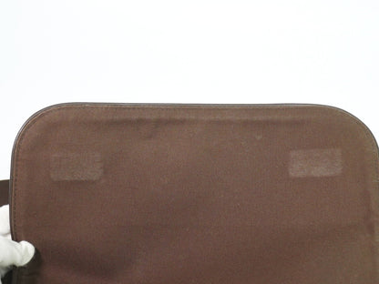 Louis Vuitton Brooklyn Damier Ebene, Brown, Canvas, Shoulder Bag