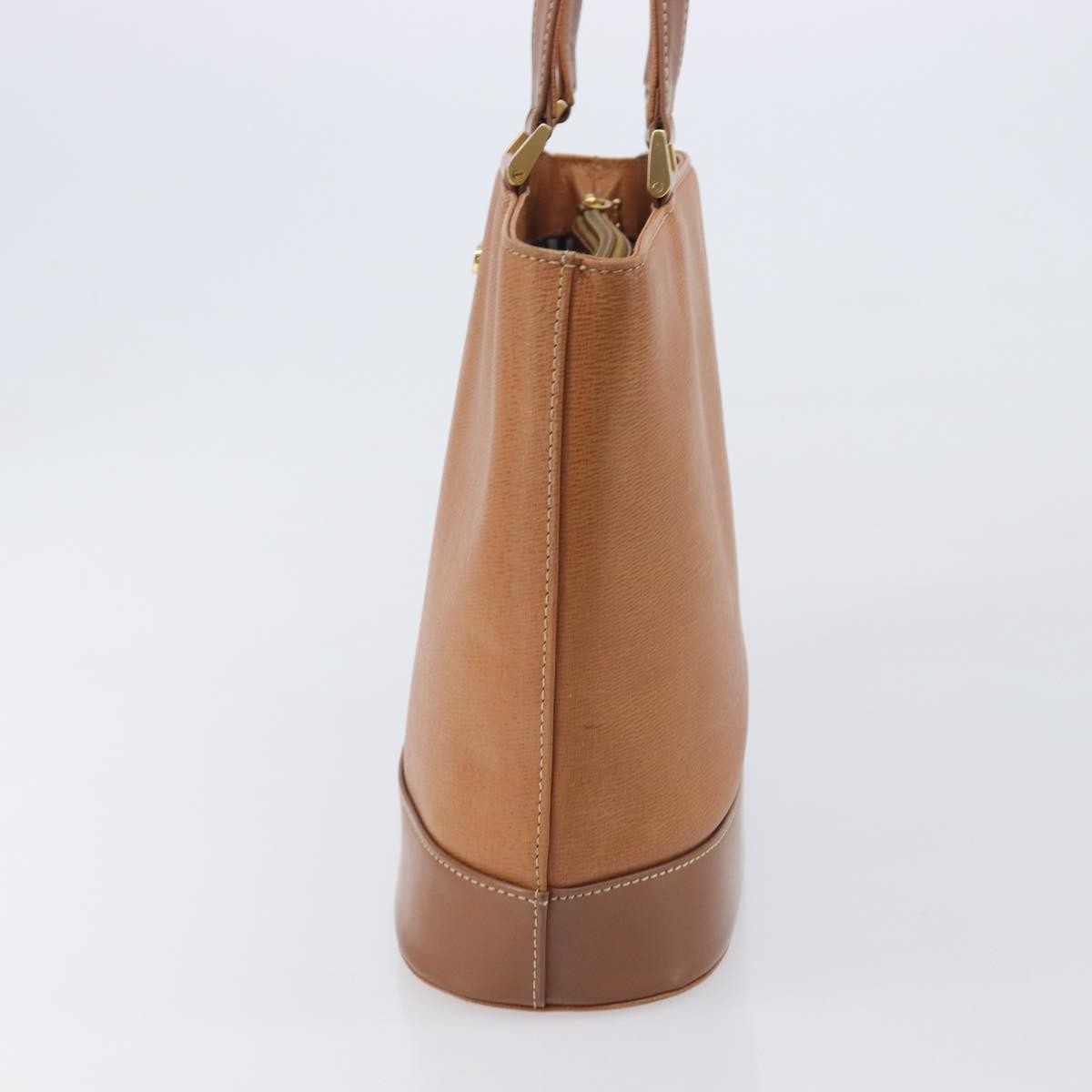 Burberry Handle Tote Leather, Brown, Leather, Tote Bag