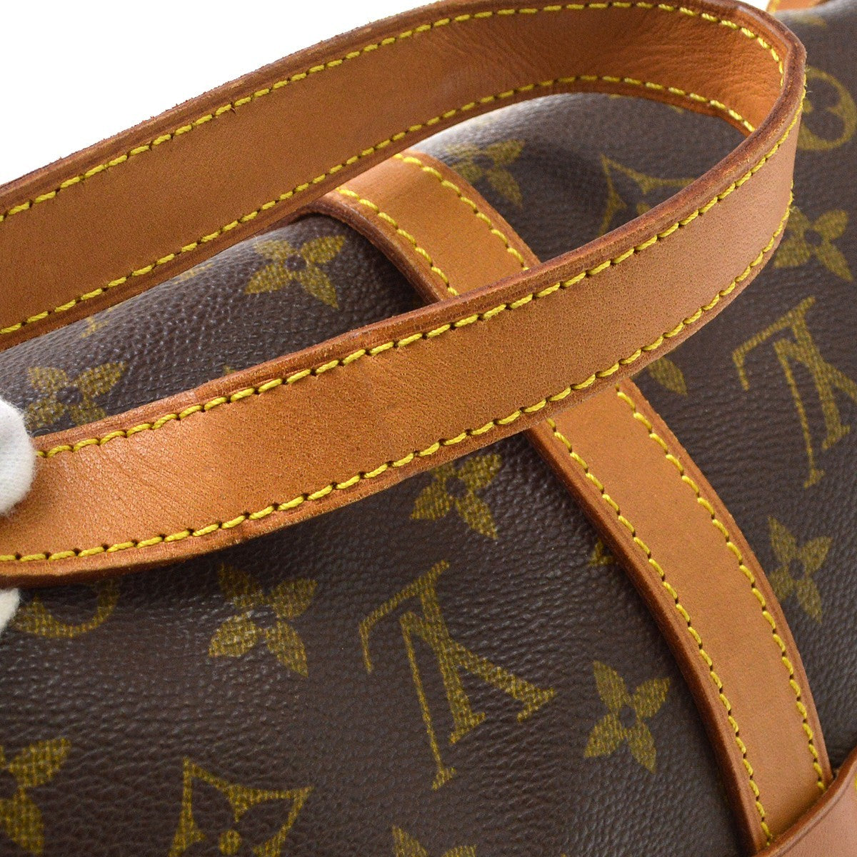 Louis Vuitton Saumur Monogram, Brown, Canvas, Shoulder Bag