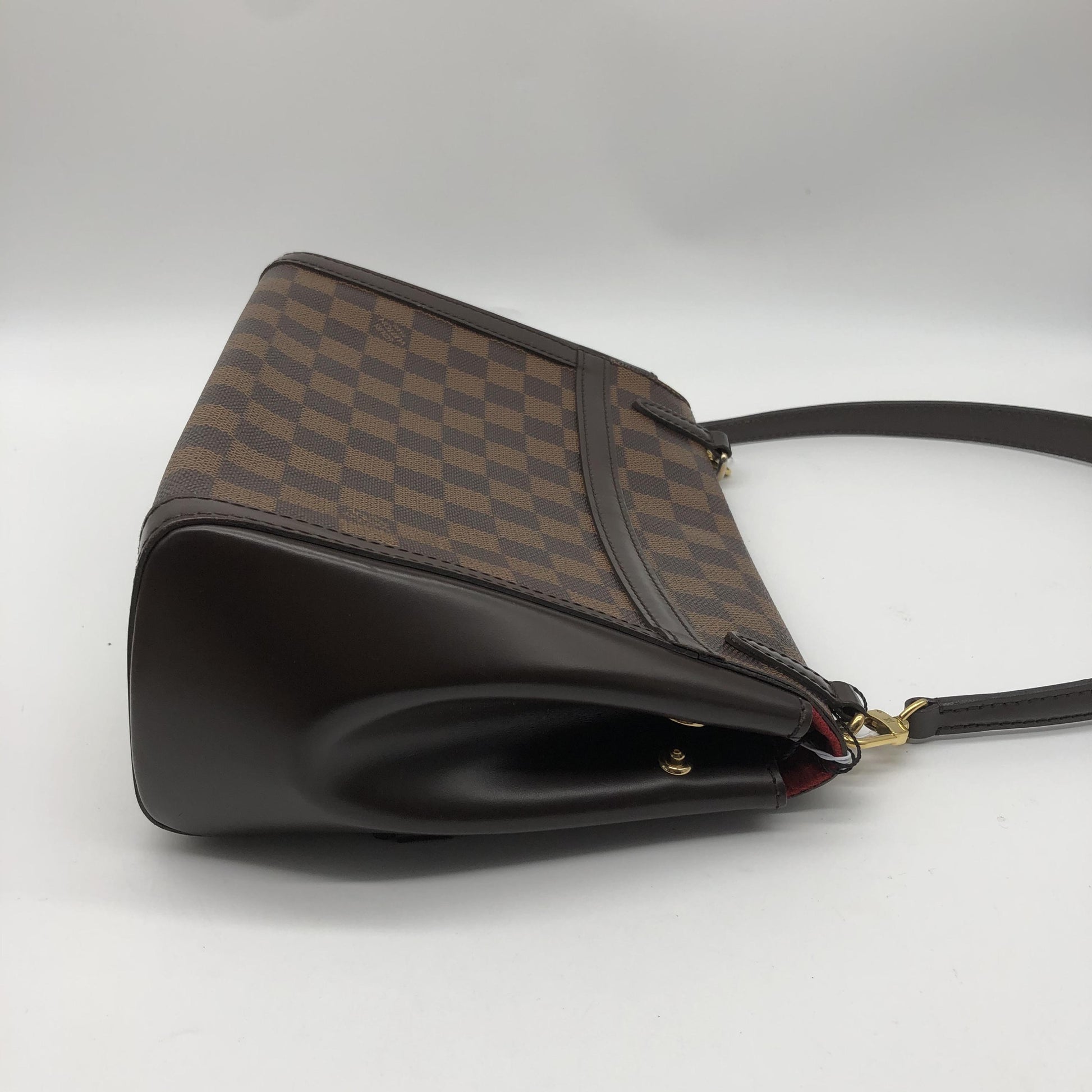Louis Vuitton Venice Damier Ebene, Brown, Canvas, Shoulder Bag