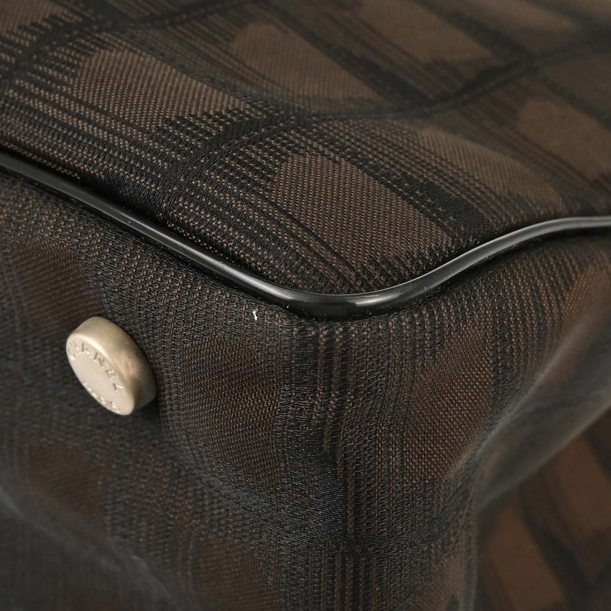 Chanel Travel Line Nylon, Brown, Nylon, Tote Bag