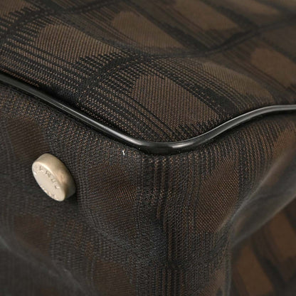 Chanel Travel Line Nylon, Brown, Nylon, Tote Bag