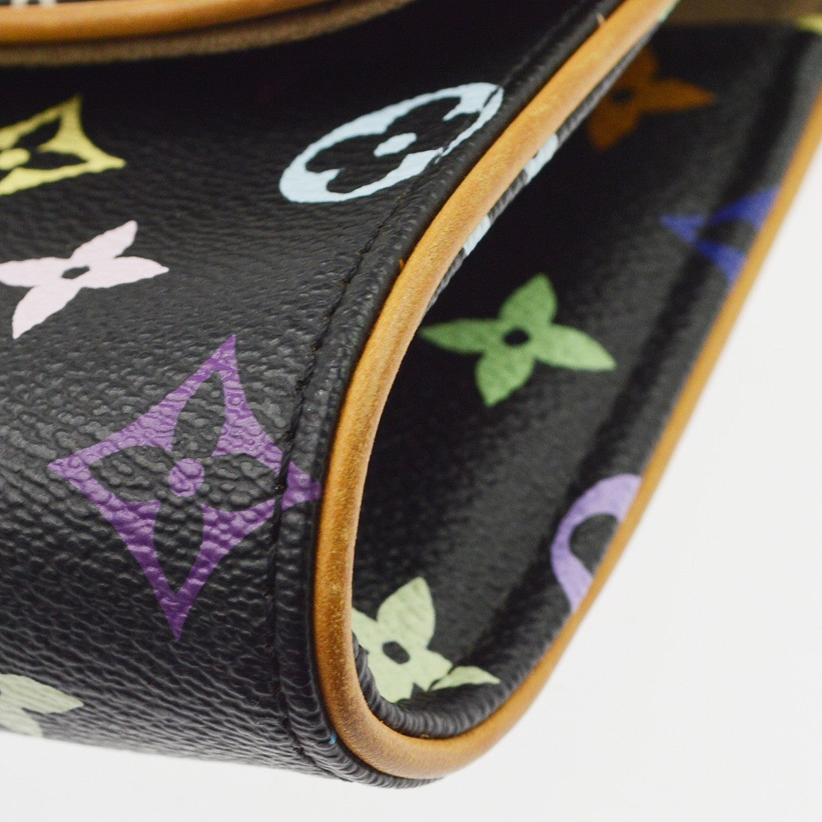 Louis Vuitton Courtney Clutch Monogram Multicolor, Multicolour, Canvas, Clutch