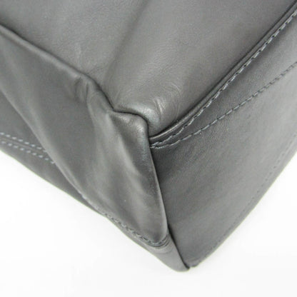Louis Vuitton V Line Move Gaston Leather, Gray, Leather, Handbag