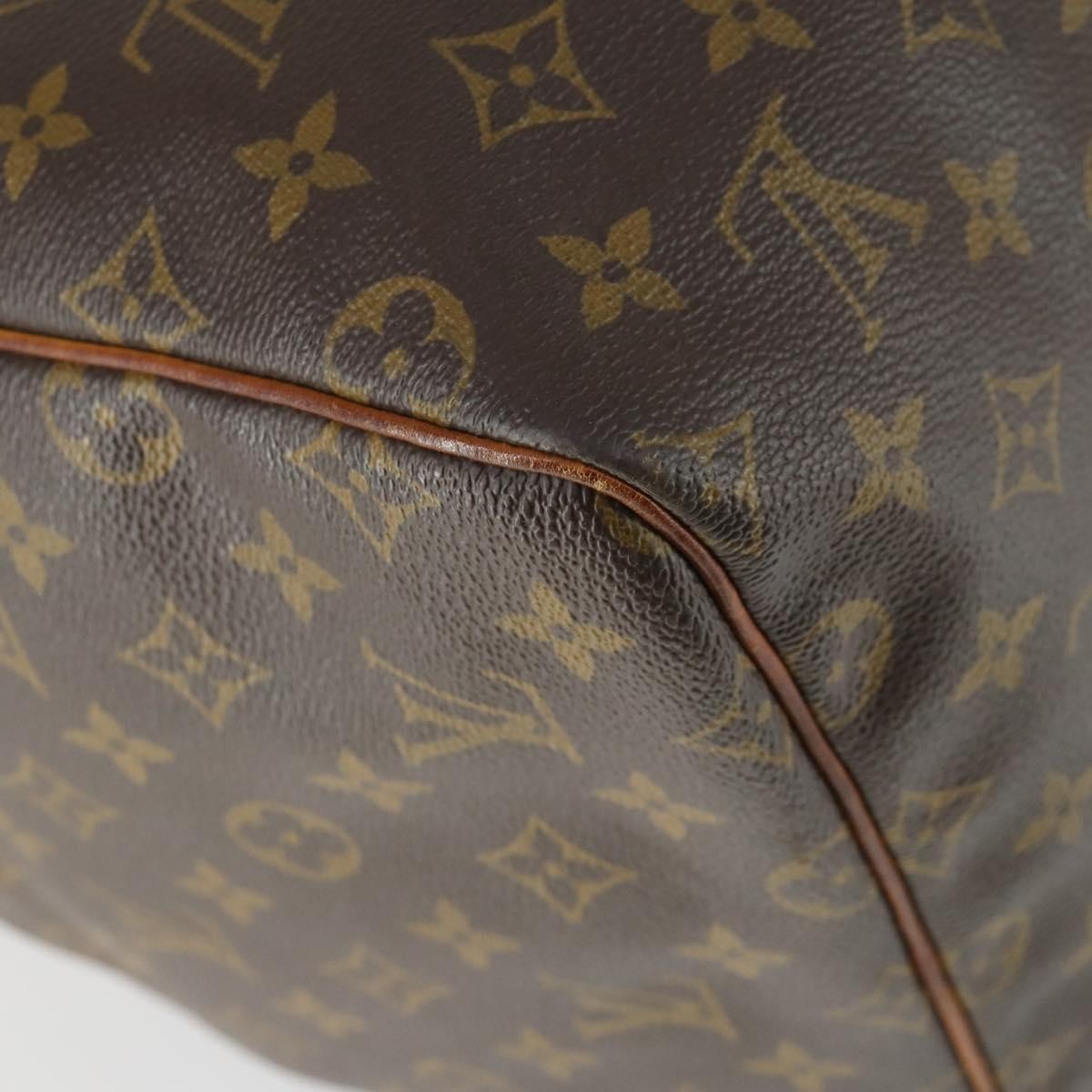 Louis Vuitton Keepall Monogram Canvas, Brown, Canvas, Travel Bag