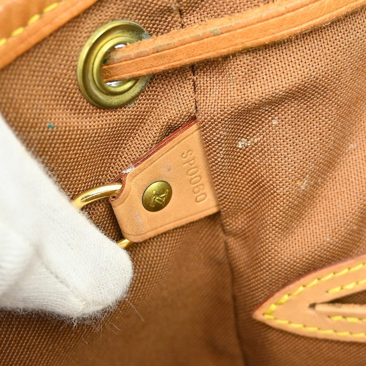 Louis Vuitton Vintage Montsouris Monogram Canvas, Brown, Canvas, Backpack