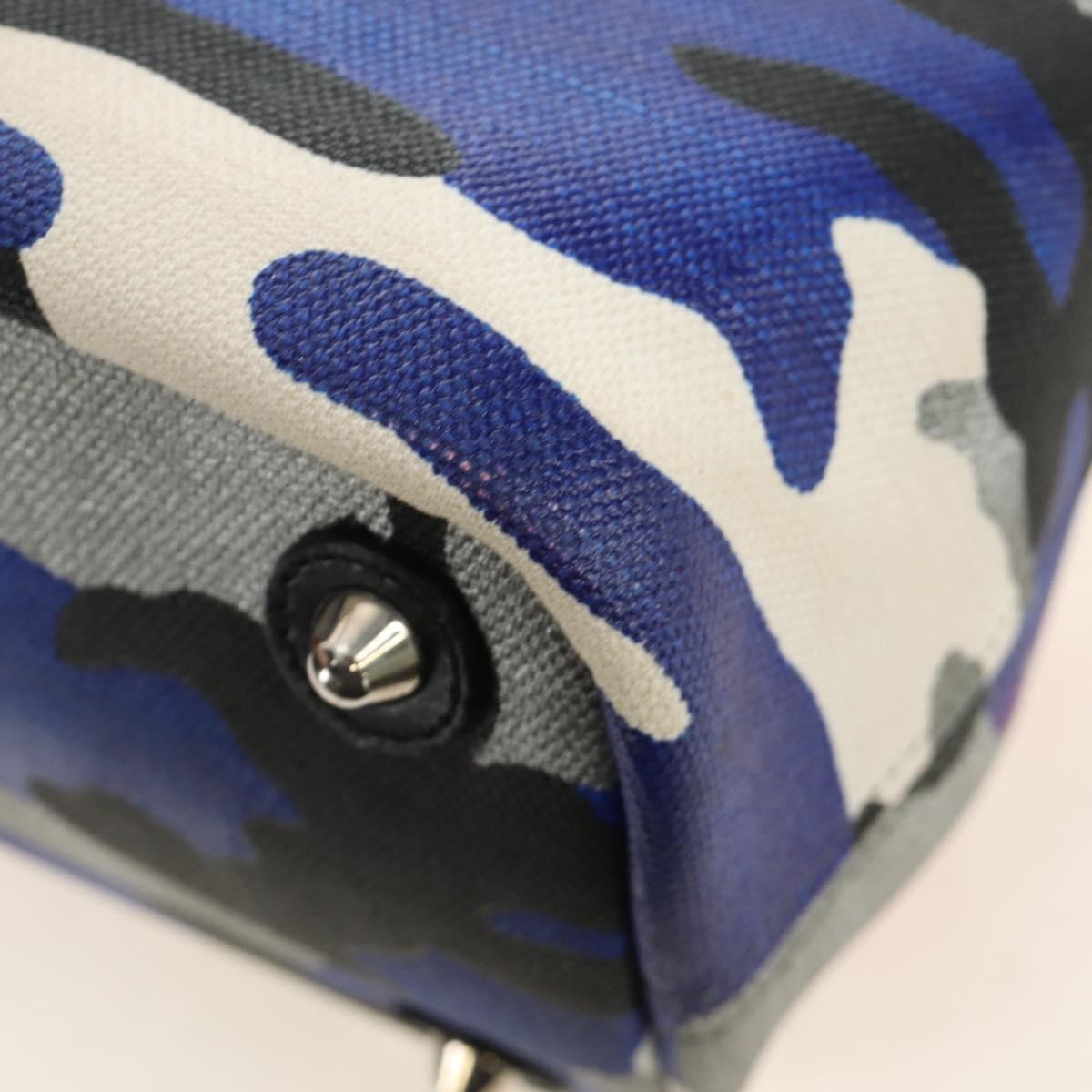 Christian Dior Open Limited Edition Anselm Reyle Camouflage Canvas, Multicolour, Canvas, Tote Bag