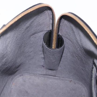 Louis Vuitton Alma Epi, Black, Leather, Handbag