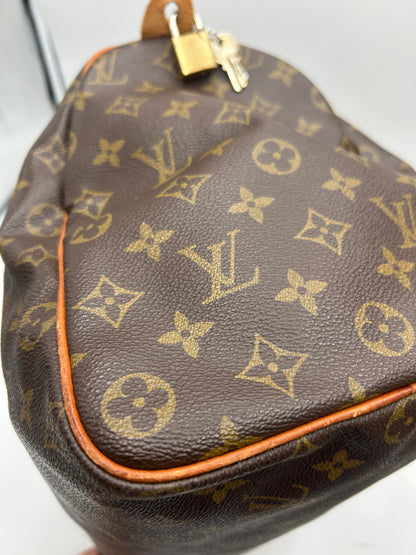 Louis Vuitton Speedy Monogram Canvas, Brown, Canvas, Handbag