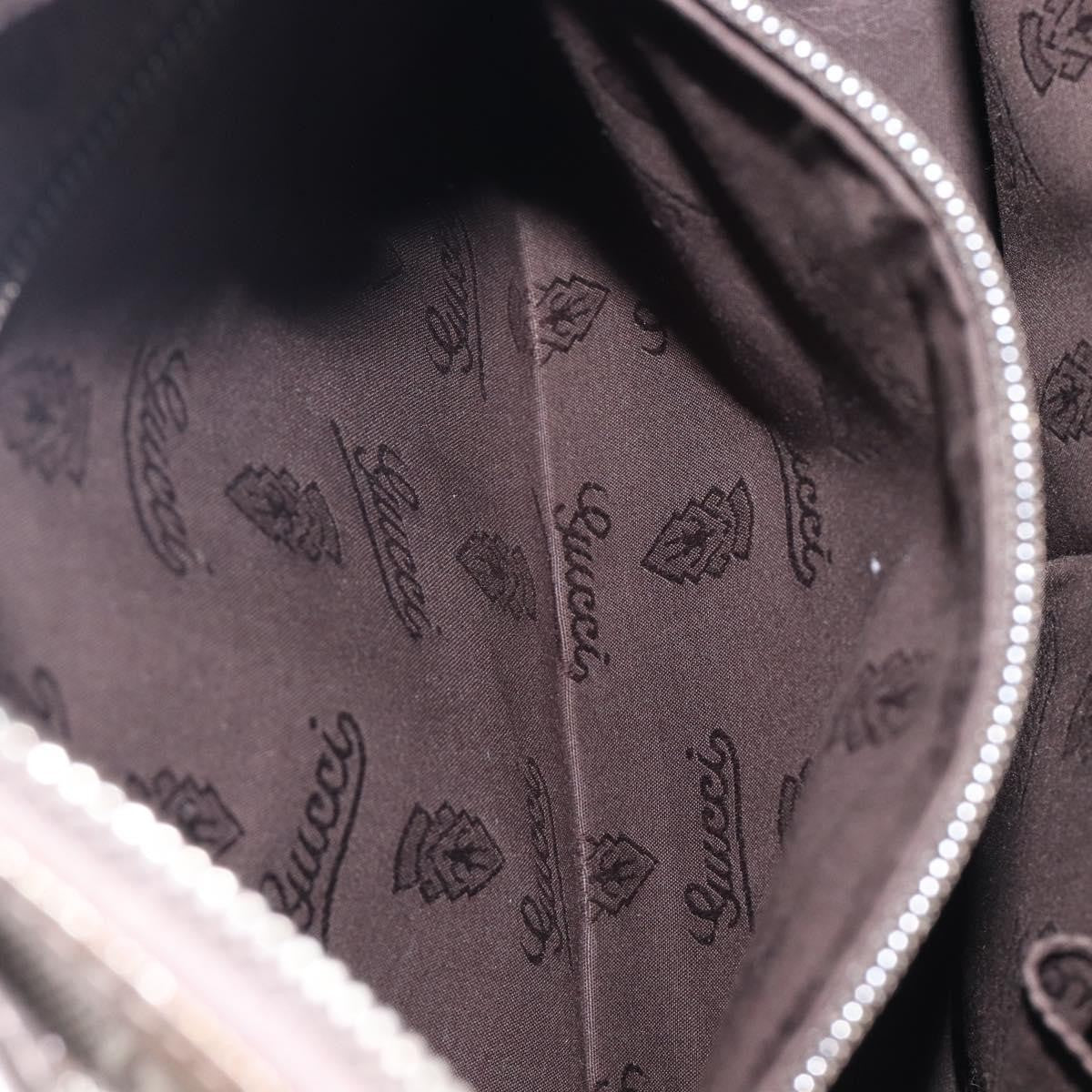 Gucci Tote GG Imprime, Silver, Canvas, Tote Bag