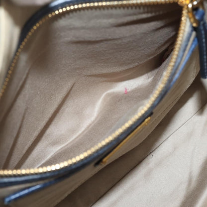 Miu Miu Beau Top Handle Leather, Navy, Leather, Handbag