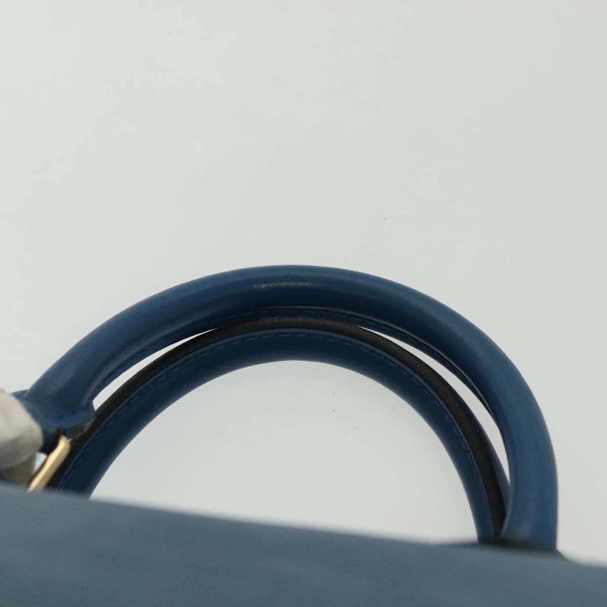 Louis Vuitton Speedy Handbag Epi Leather, BLUE, LEATHER, Handbag