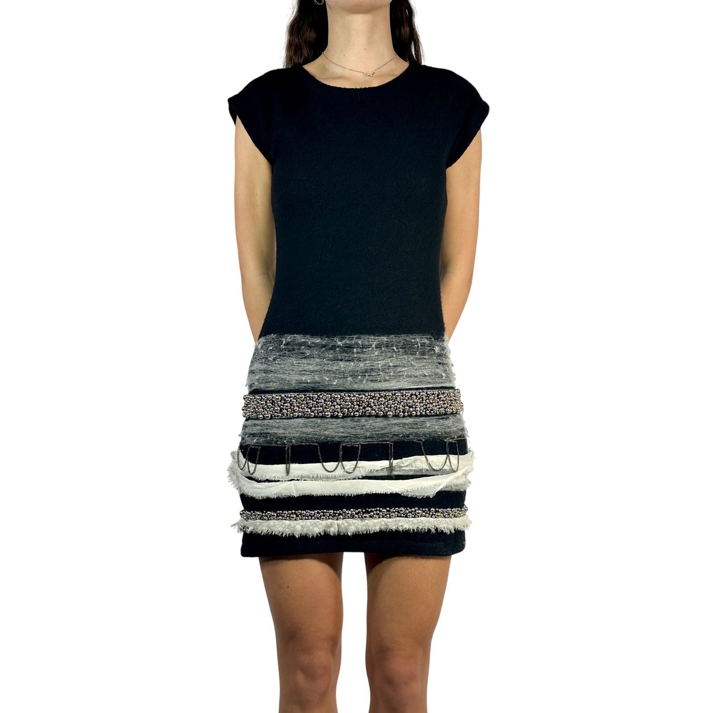 DIANE VON FURSTENBERG Wool Mini Dress