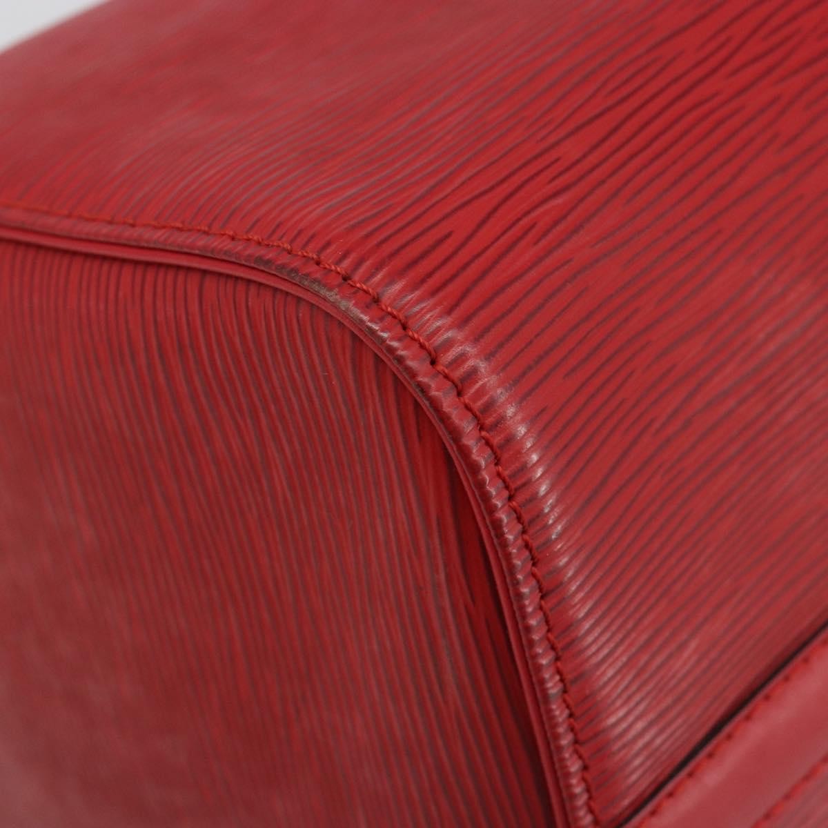 Louis Vuitton Speedy Epi Leather, Red, Leather, Handbag