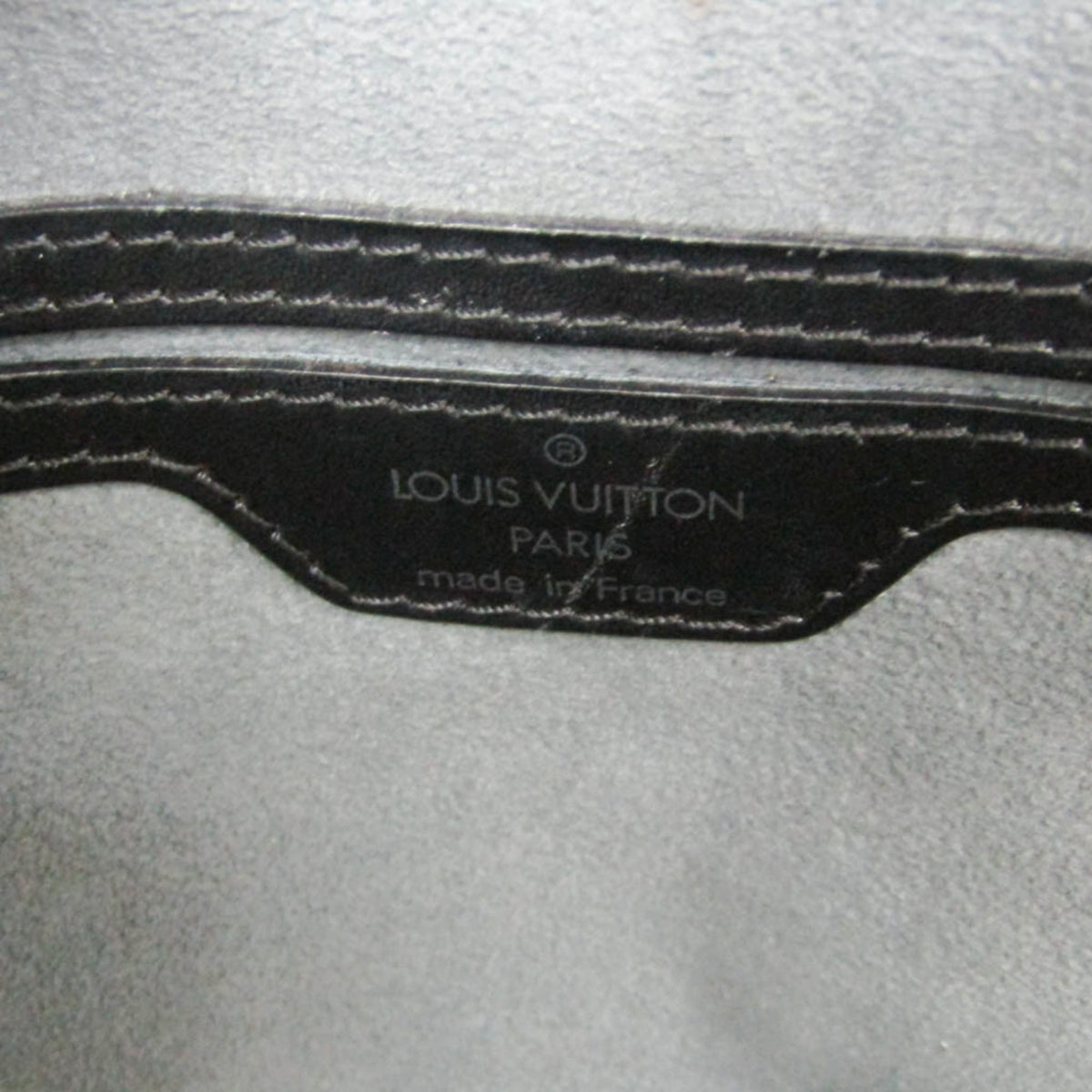 Louis Vuitton Gobelins Epi Leather, Black, Leather, Backpack