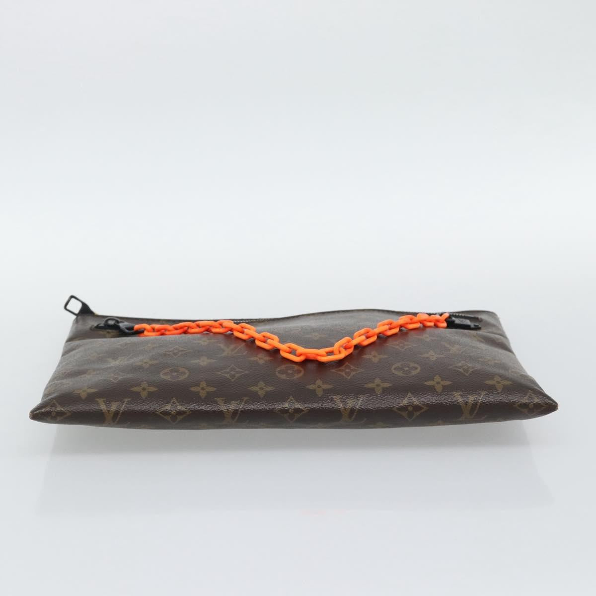 Louis Vuitton Solar Ray A4 Monogram Canvas, Brown, Canvas, Clutch