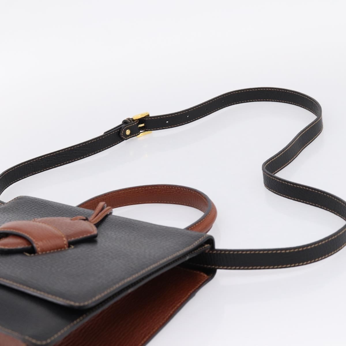 Loewe Barcelona Leather, Black, Leather, Shoulder Bag