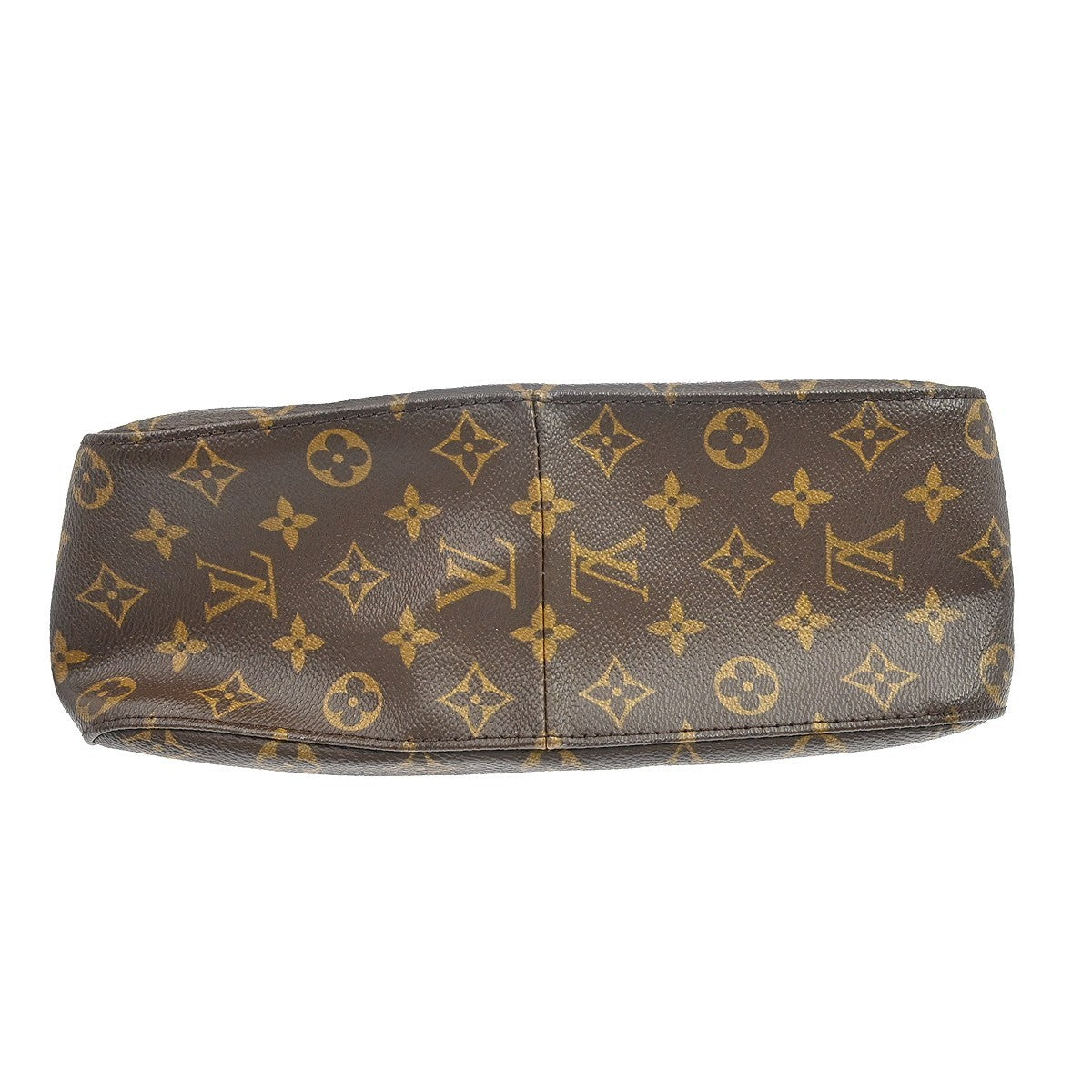 Louis Vuitton Looping Monogram Canvas, Brown, Canvas, Handbag