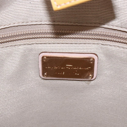 Salvatore Ferragamo Vala Patent Leather, Yellow, Patent Leather, Handbag